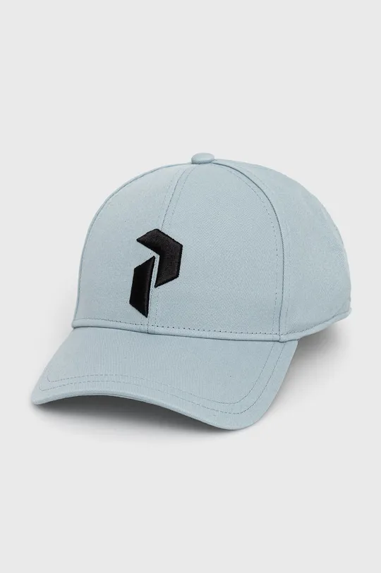 μπλε Βαμβακερό καπέλο Peak Performance Unisex