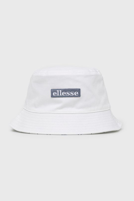 bílá Oboustranný bavlněný klobouk Ellesse Unisex