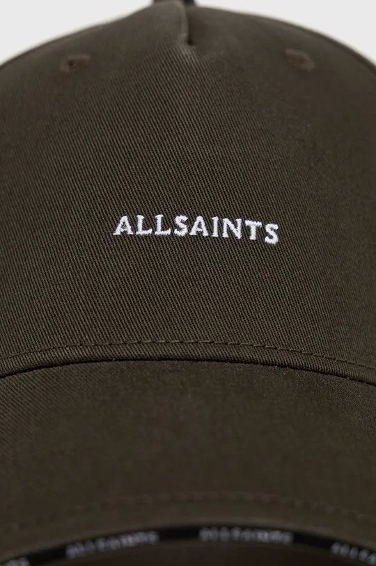 Βαμβακερό καπέλο AllSaints  Κύριο υλικό: 100% Βαμβάκι Φόδρα: 80% Πολυεστέρας, 20% Βαμβάκι