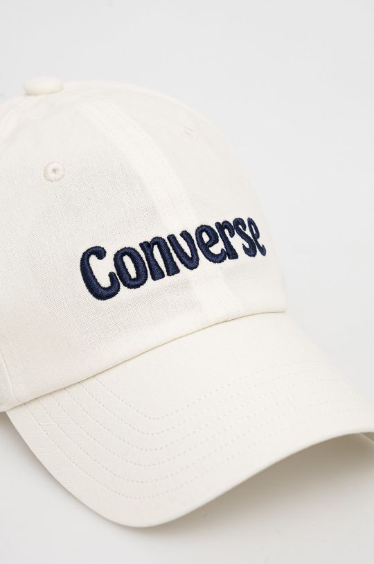 Converse czapka kremowy