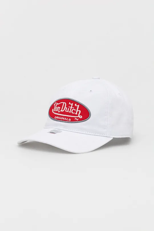 biały Von Dutch czapka Unisex