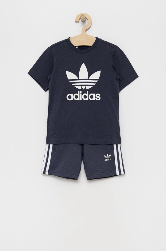 granatowy adidas Originals komplet dziecięcy HC9445 Chłopięcy