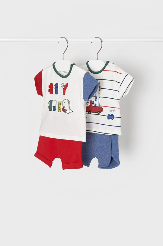 κόκκινο Mayoral Newborn - Παιδικό σετ (2-pack) Για αγόρια