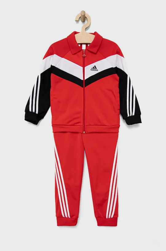 rdeča adidas Performance otroški pulover Fantovski
