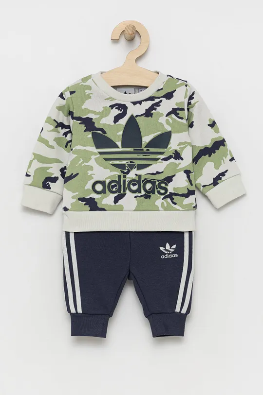 зелёный Детский комплект adidas Originals HE6927 Для мальчиков