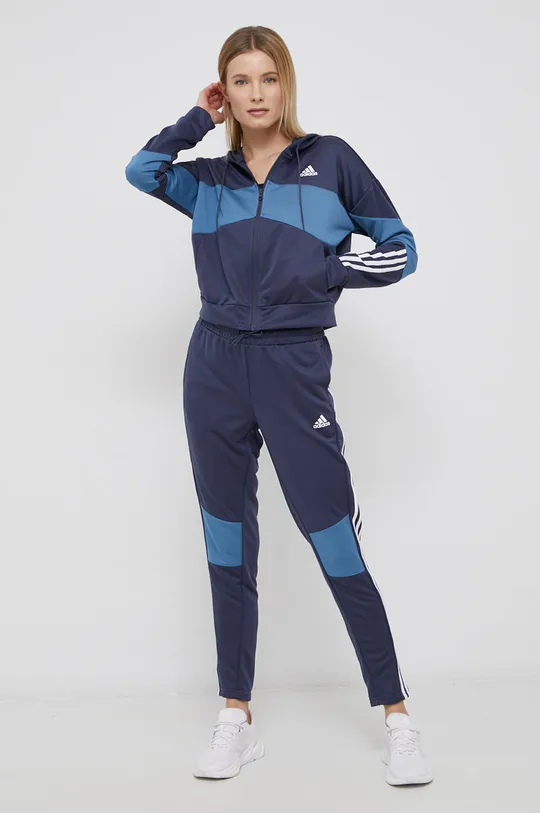 темно-синій Спортивний костюм adidas Performance HD9033 Жіночий