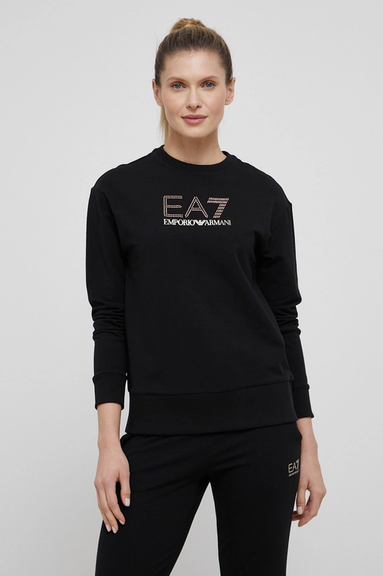 чёрный Спортивный костюм EA7 Emporio Armani Женский