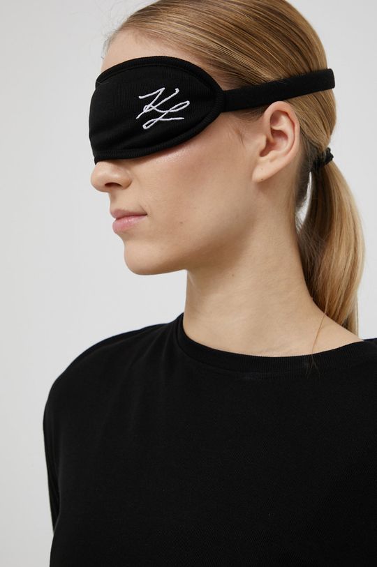 Pyžamo s maskou na oči na spanie Karl Lagerfeld  100 % Lyocell