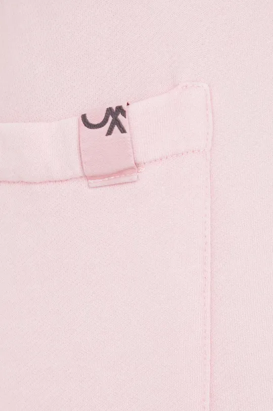 rosa United Colors of Benetton pantaloni da jogging in cotone