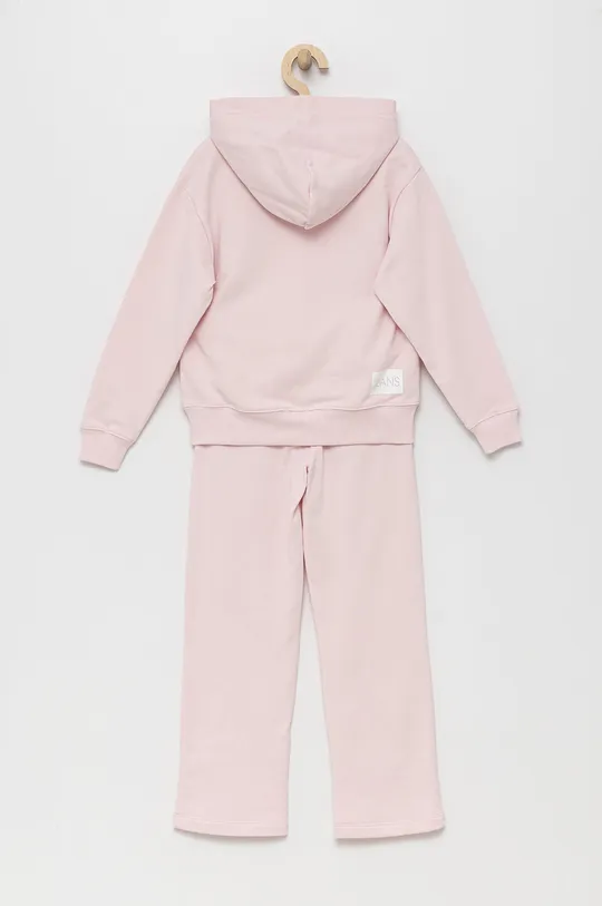Calvin Klein Jeans dres bawełniany dziecięcy IG0IG01342.PPYY różowy
