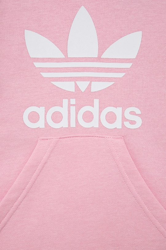 adidas Originals dres dziecięcy HC2010 Materiał zasadniczy: 70 % Bawełna, 30 % Poliester z recyklingu, Inne materiały: 100 % Bawełna, Podszewka kaptura: 100 % Bawełna, Ściągacz: 95 % Bawełna, 5 % Elastan