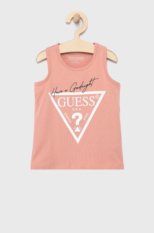 Дитяча піжама Guess рожевий