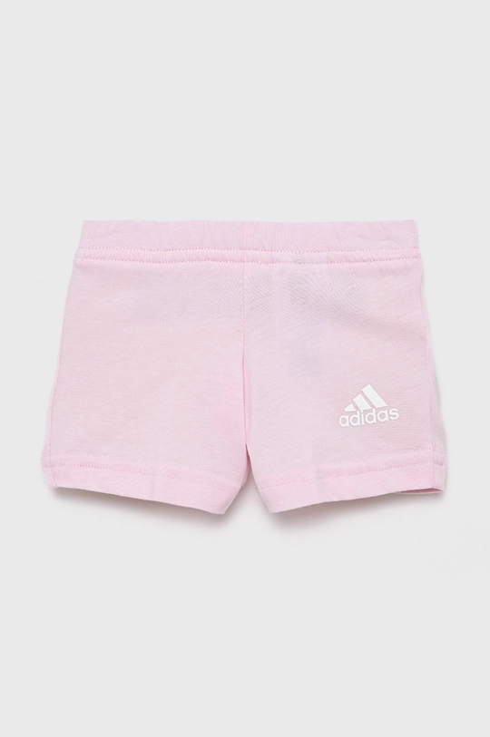 adidas komplet bawełniany dziecięcy HF1915 Dziewczęcy