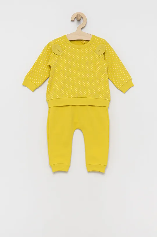 κίτρινο United Colors of Benetton - Παιδική φόρμα Για κορίτσια