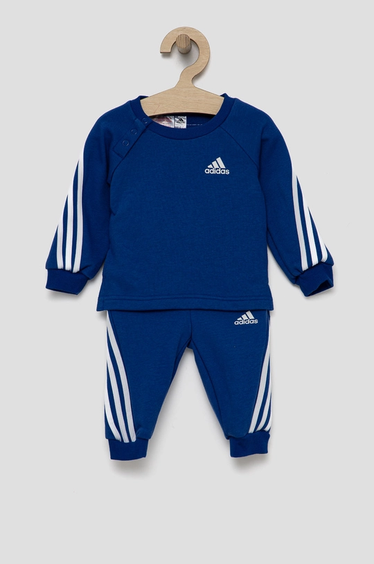 modrá Detská tepláková súprava adidas Performance HF1951 Detský