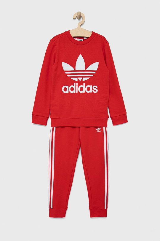 crvena Dječja trenirka adidas Originals Dječji