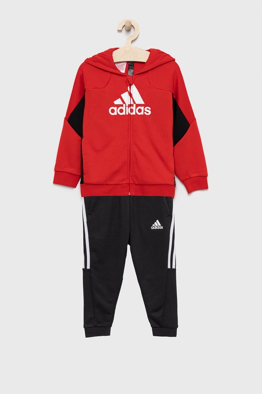 crvena Dječja trenirka adidas Performance Dječji