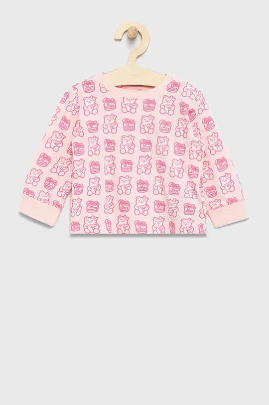 Дитяча піжама Guess рожевий