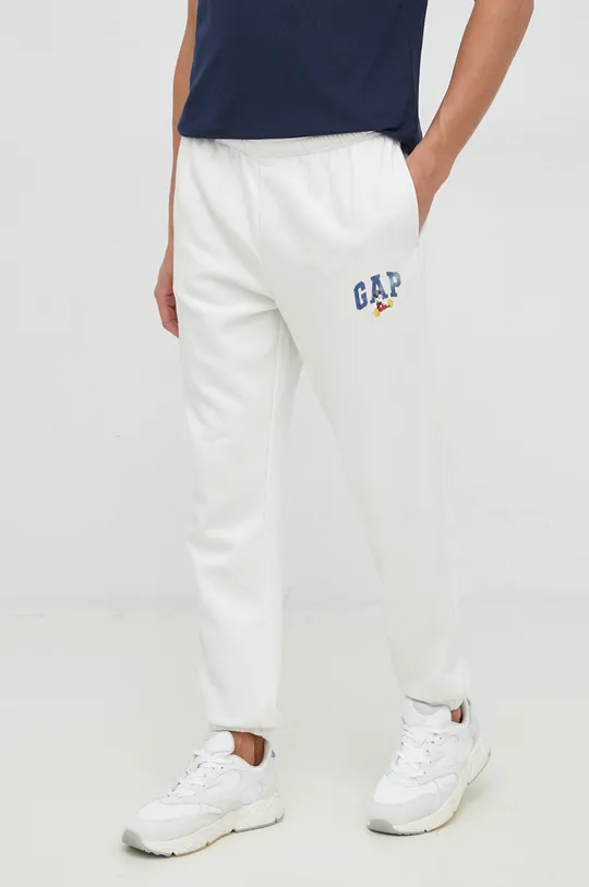 biały GAP spodnie x Disney Męski