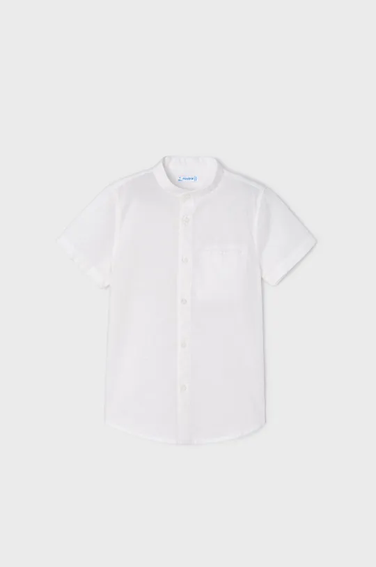 белый Детская рубашка Mayoral Для мальчиков