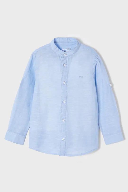 μπλε Παιδικό πουκάμισο Mayoral Για αγόρια