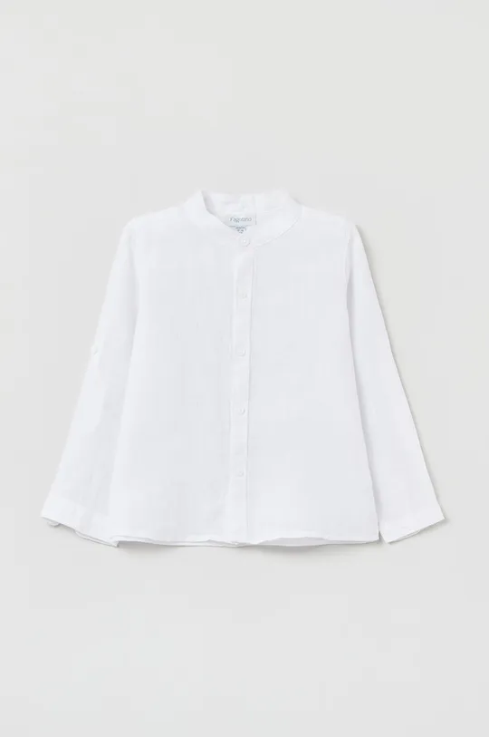 λευκό Παιδικό πουκάμισο OVS Για αγόρια