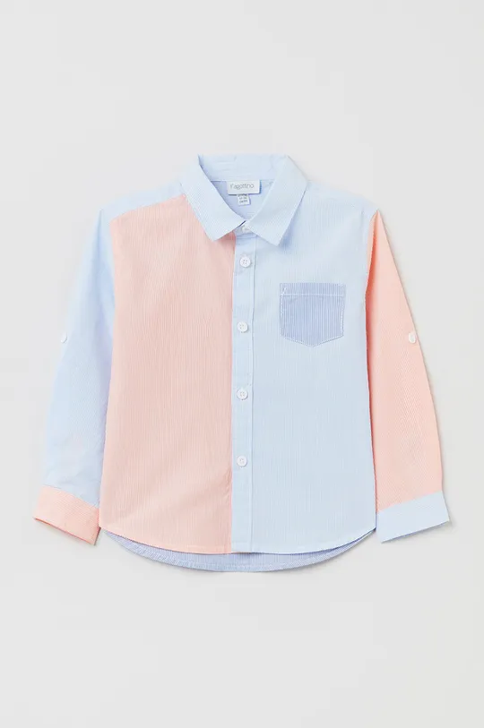 πολύχρωμο Παιδικό βαμβακερό πουκάμισο OVS Για αγόρια