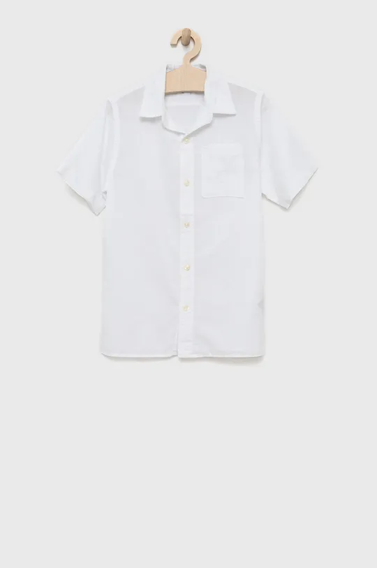 λευκό Παιδικό λινό πουκάμισο GAP Για αγόρια