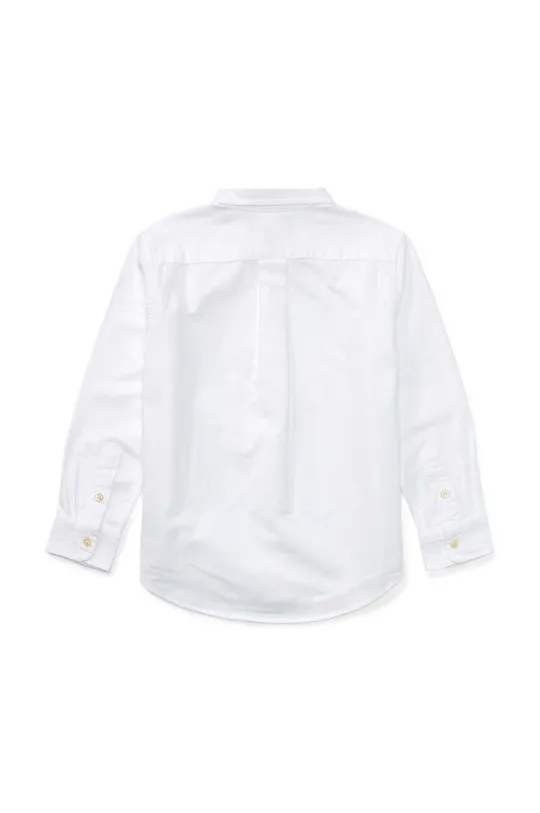 Dječja pamučna košulja Polo Ralph Lauren bijela