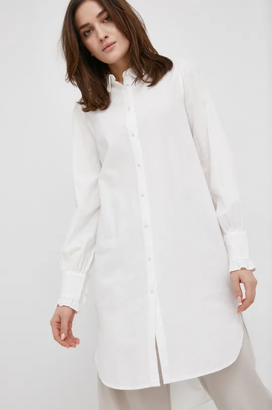 bijela Pamučna haljina Vila Ženski