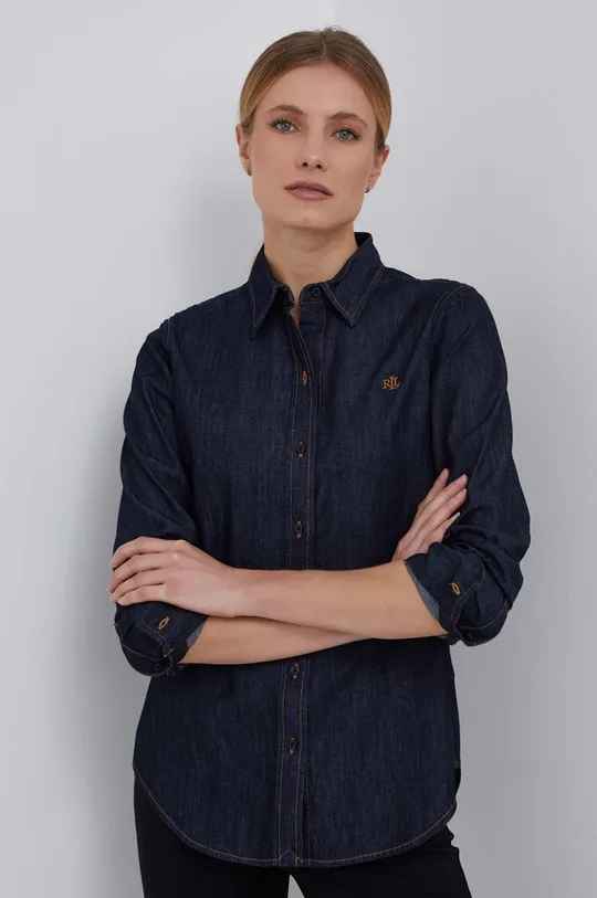 σκούρο μπλε Τζιν πουκάμισο Lauren Ralph Lauren Γυναικεία