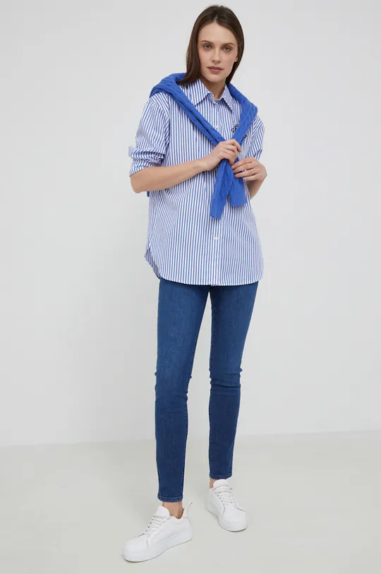 Lauren Ralph Lauren - Βαμβακερό πουκάμισο  100% Βαμβάκι
