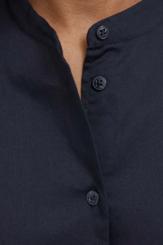 Marc O'Polo - Βαμβακερό πουκάμισο σκούρο μπλε