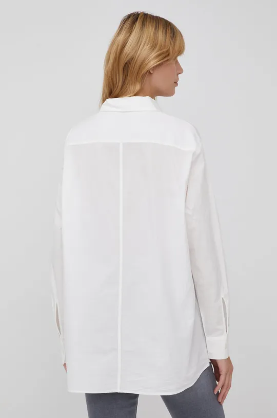 biały Marc O'Polo koszula bawełniana