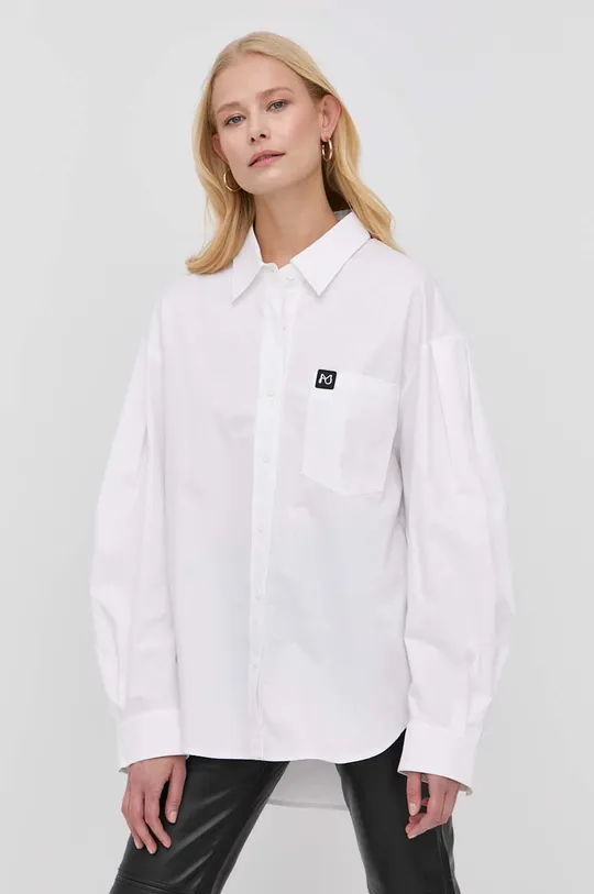 λευκό Βαμβακερό πουκάμισο Miss Sixty Γυναικεία