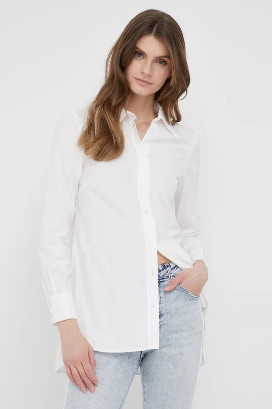 λευκό Βαμβακερό πουκάμισο Pennyblack Γυναικεία