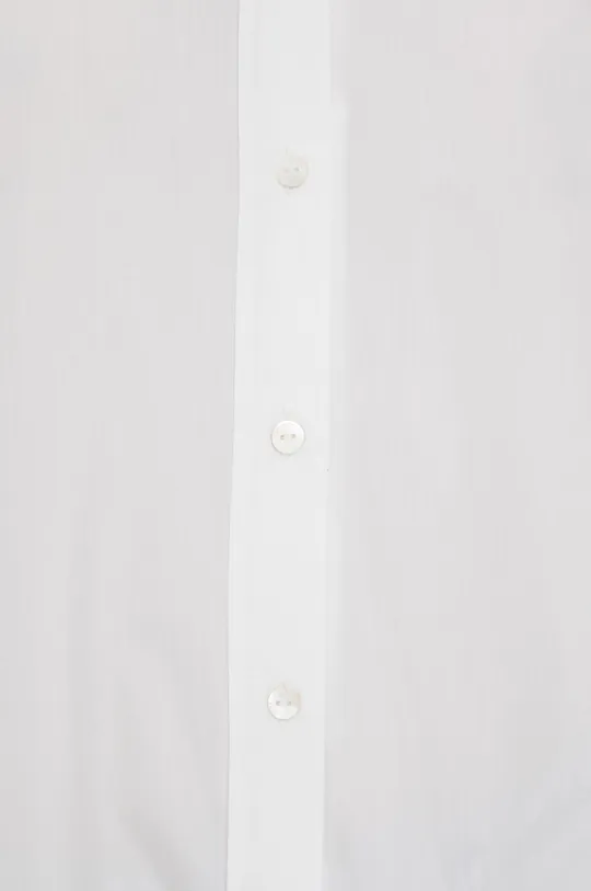 Βαμβακερό πουκάμισο Pennyblack λευκό