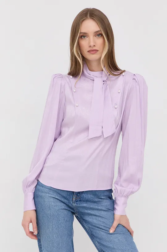 vijolična Bluza Custommade Ženski