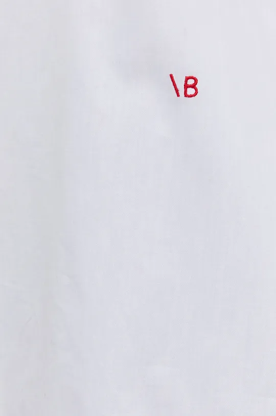 Bombažna bluza Victoria Beckham bela