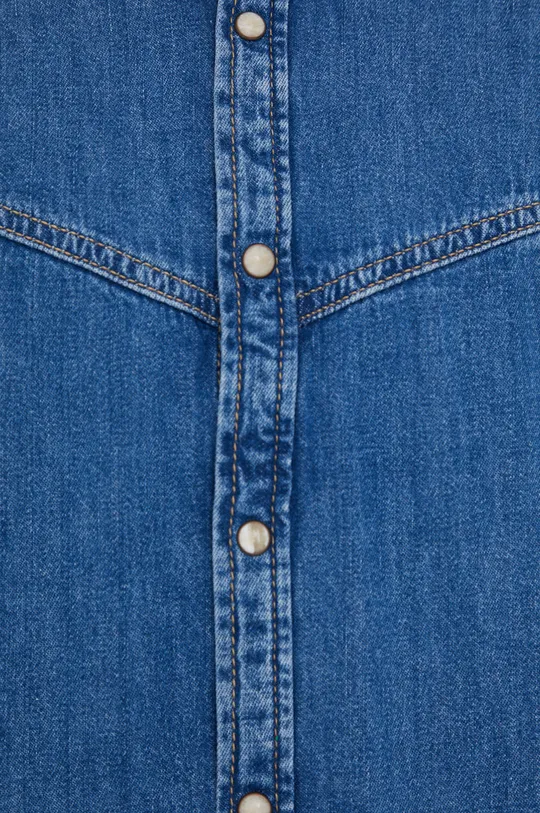 granatowy Pepe Jeans koszula jeansowa EVE