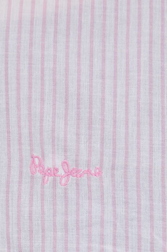 Pepe Jeans koszula bawełniana Hilary pastelowy różowy