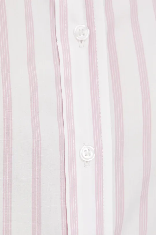 Βαμβακερό πουκάμισο Sisley ροζ