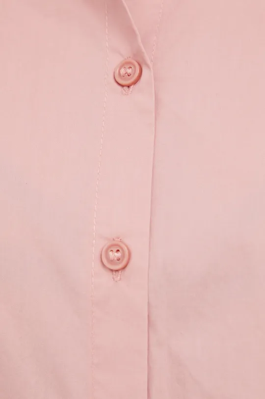 Bavlnená košeľa Sisley ružová