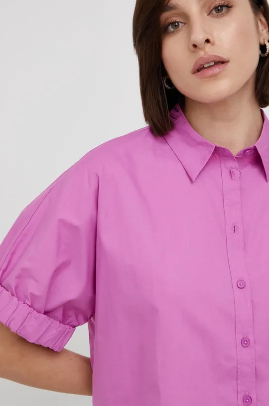 Βαμβακερό πουκάμισο United Colors of Benetton Γυναικεία