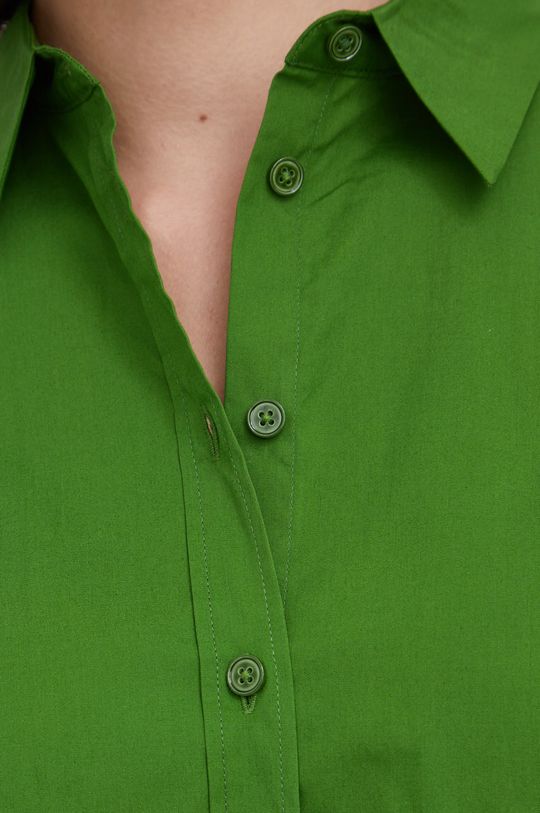 United Colors of Benetton koszula bawełniana zielony
