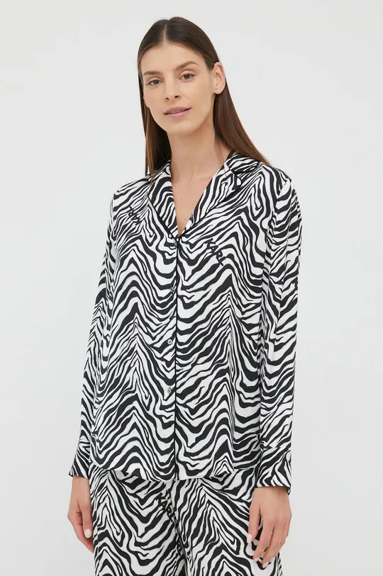 Karl Lagerfeld koszula piżamowa 221W1601 multicolor