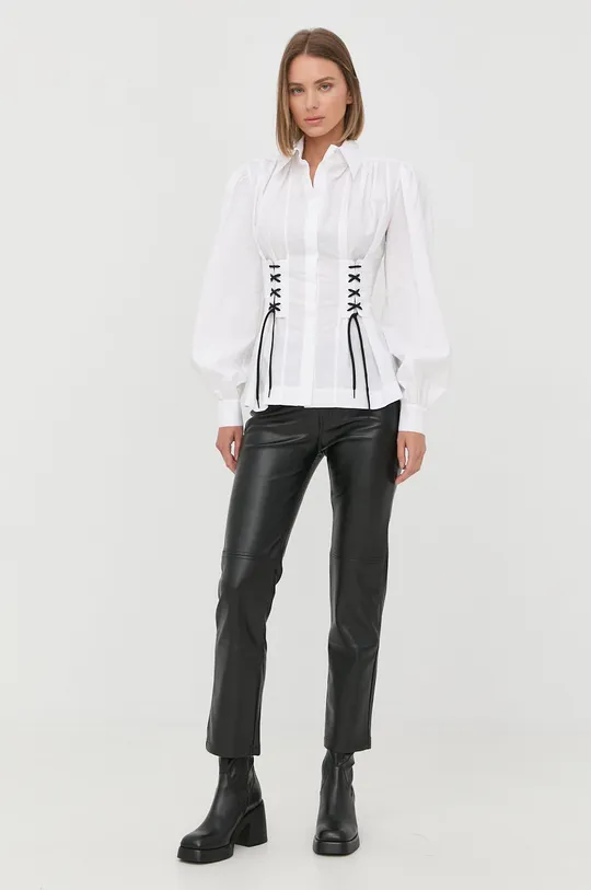 Karl Lagerfeld koszula bawełniana 221W1602 100 % Bawełna organiczna