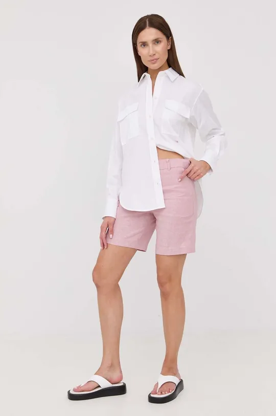 Βαμβακερό πουκάμισο Victoria Beckham  Κύριο υλικό: 100% Βαμβάκι Άλλα υλικά: 100% Πολυεστέρας