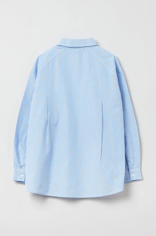 OVS koszula bawełniana dziecięca niebieski