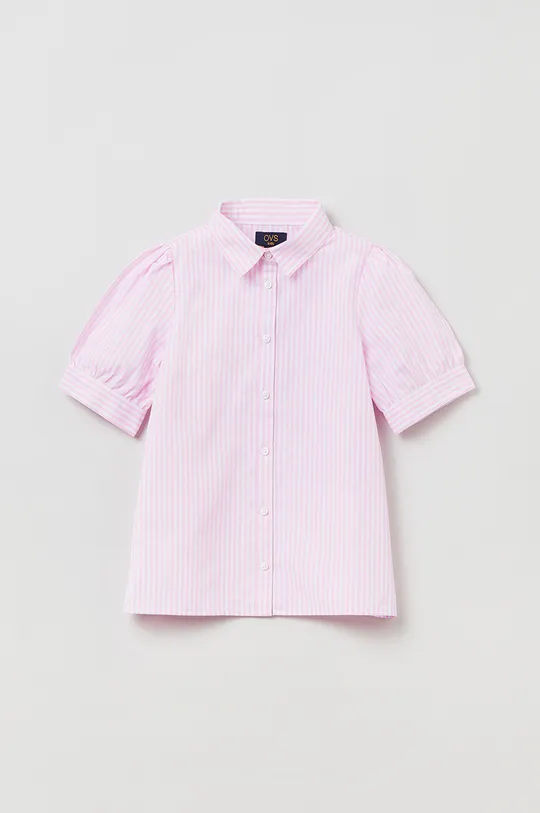 ružová Detská košeľa OVS Dievčenský